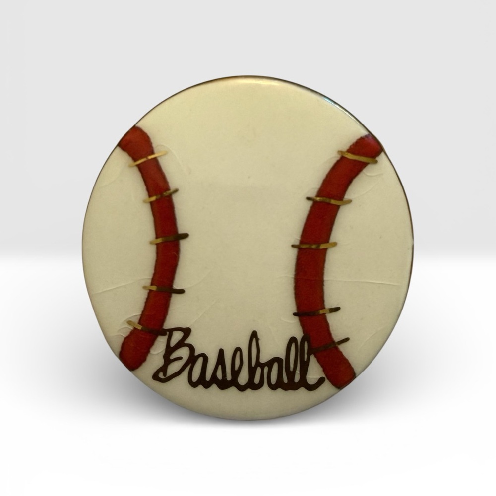 Baseball Themed Button